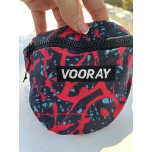 Vooray Fanny Pack Red Blue Black Graffiti Print Waist Bag Crossbody Travel